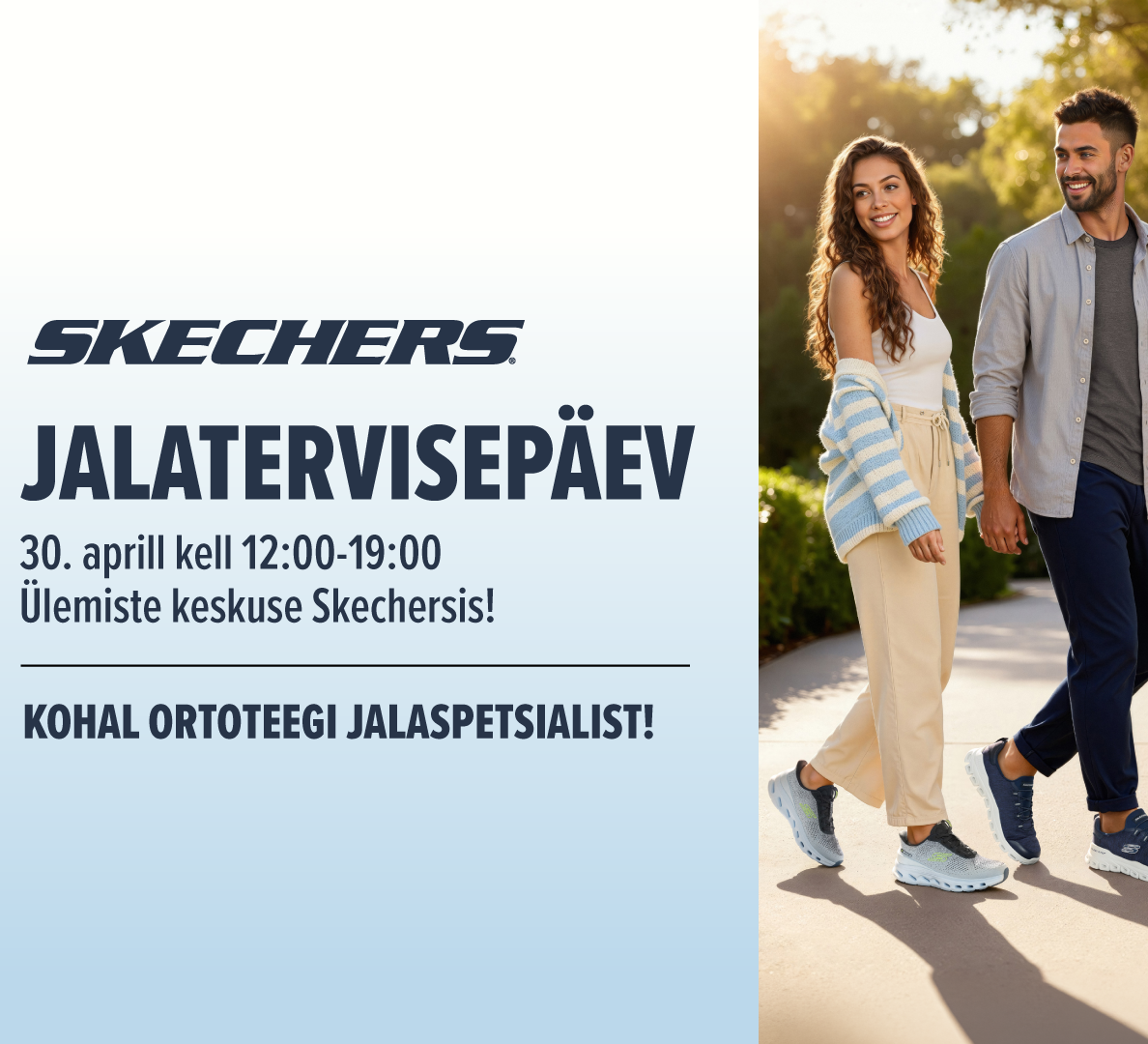 Skechersi jalatervisepäev